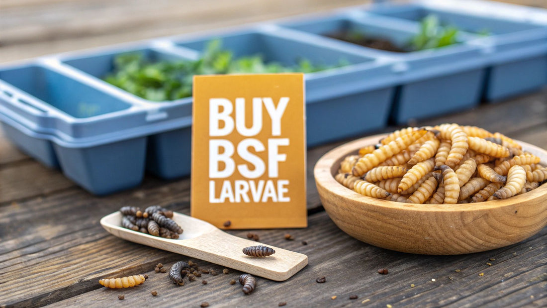 Where to Buy Black Soldier Fly Larvae a Buyer's Guide