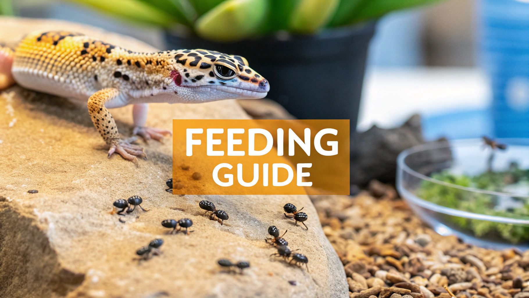 Your Complete Leopard Gecko Feeding Guide for a Thriving Pet Pure Grubs