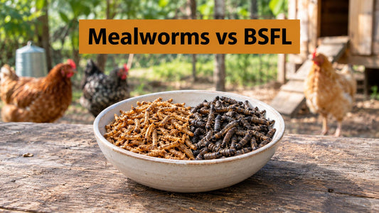 Best Mealworms for Chickens: Buyer Guide & BSFL Comparison