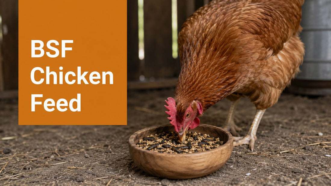 Black Soldier Fly Chicken Feed: A Guide for Healthy Hens
