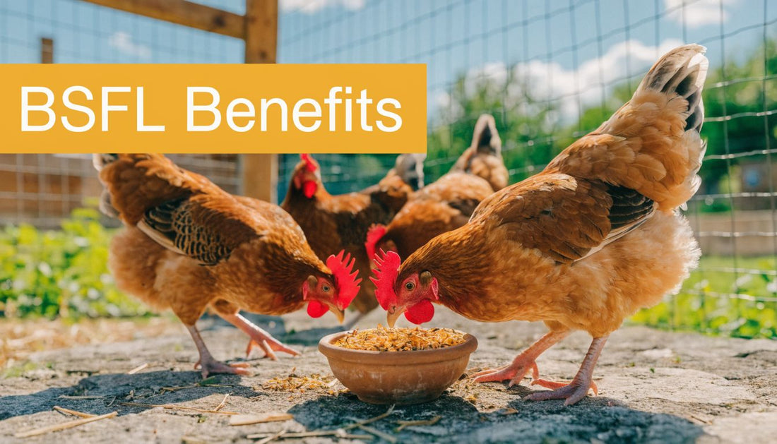 Black Soldier Fly Larvae Benefits for Your Flock