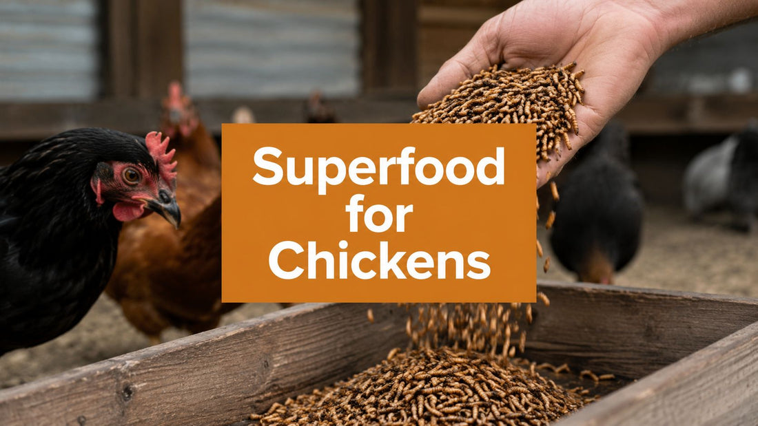 Black Soldier Fly Larvae: Superfood for Chickens