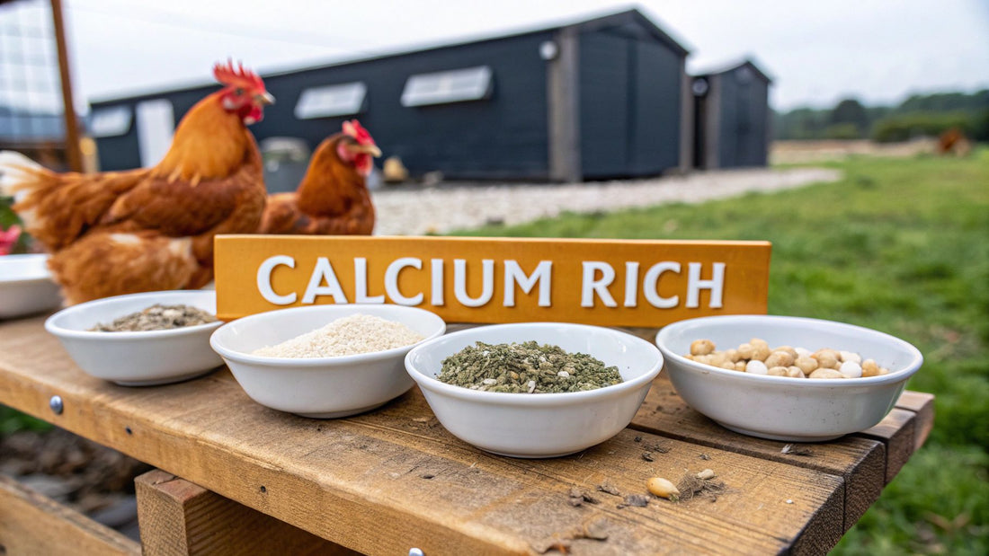 calcium rich foods for chickens: Top sources and tips