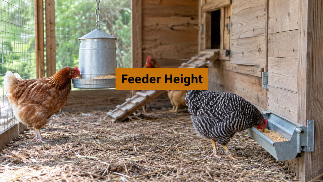Chicken Feeder Height by Age: A Practical Setup Guide