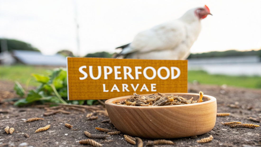 Dried Fly Larvae A Superfood for Healthier Birds