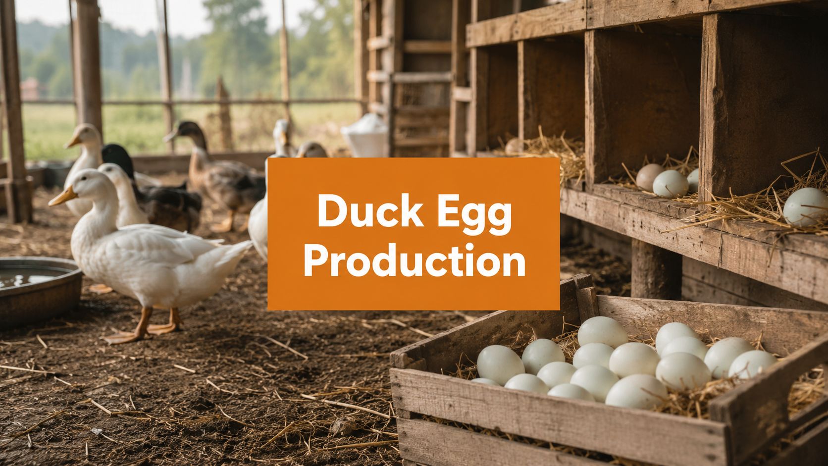 Duck Egg Production: Your Complete Guide for Peak Yields – PureGrubs