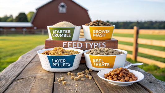 Mastering chicken feed types for a thriving flock