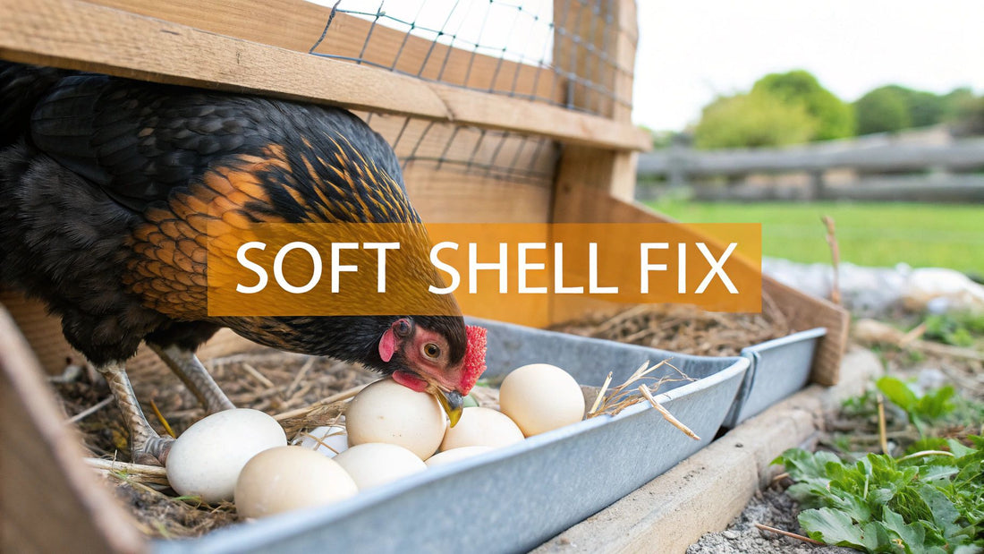 Why chicken laying soft shell eggs? Fixes and Tips