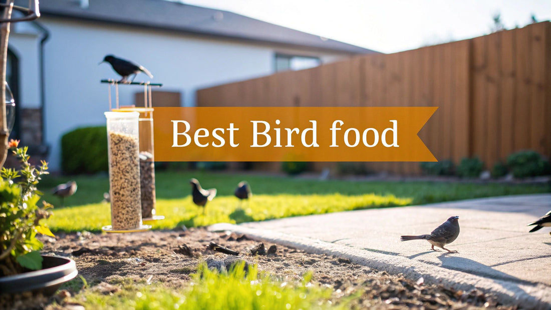 Finding the Best Bird Feeder Food for Your Backyard