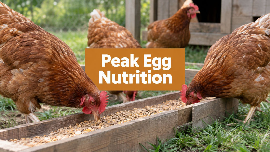 Feeding Laying Chickens for Peak Egg Production