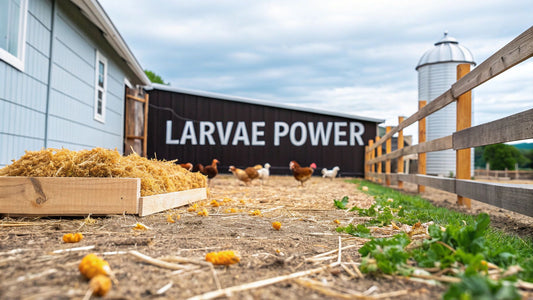 A Guide to Fly Larvae for Chickens