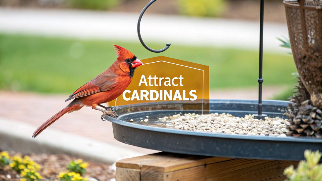 How to Attract Cardinals to Feeder