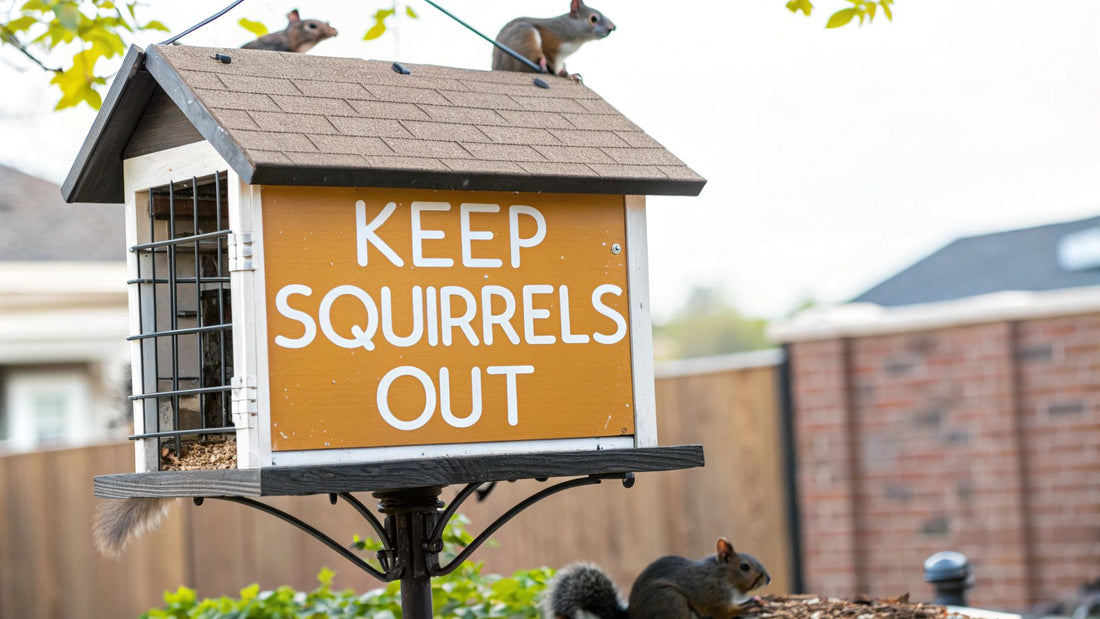 How to Keep Squirrels Away From Coops and Bird Feeders