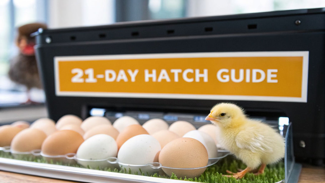 Hatching Guide Incubation of an Egg Your Complete 21-Day Hatching Guide – PureGrubs
