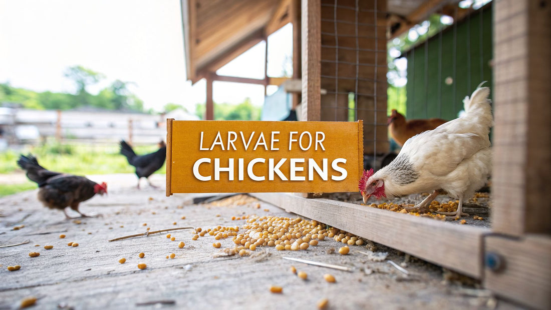 Larvae for Chickens Your Complete Guide to Healthier Flocks