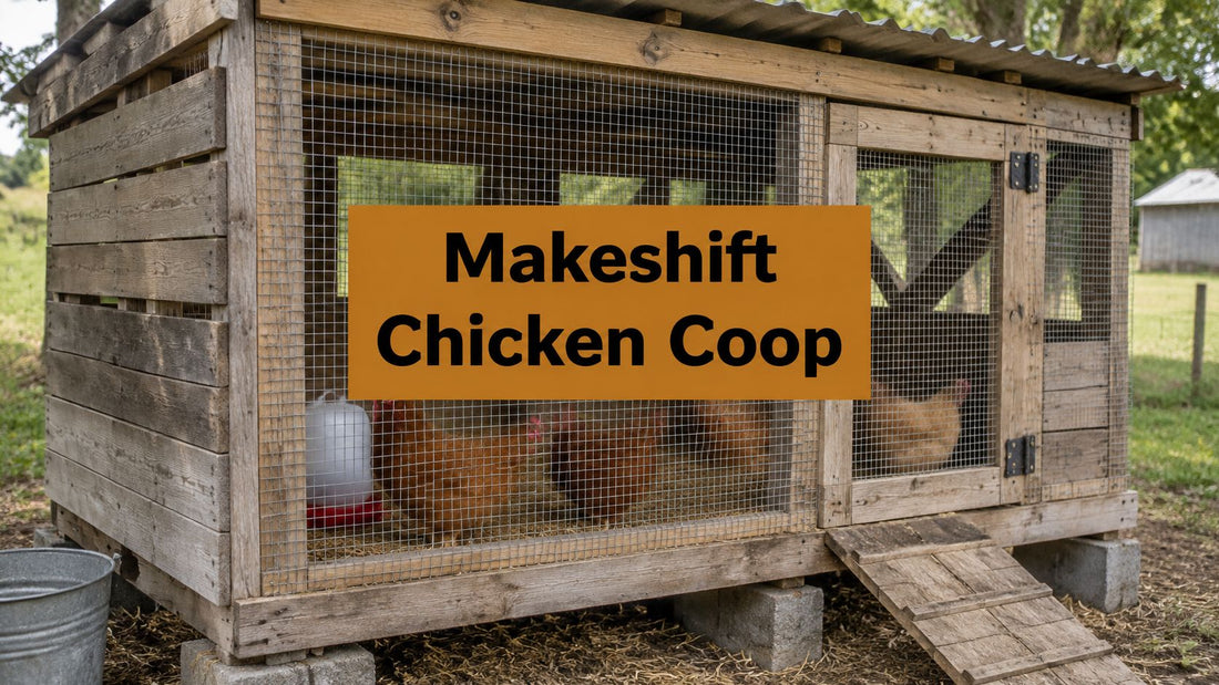 How to Build a Makeshift Chicken Coop
