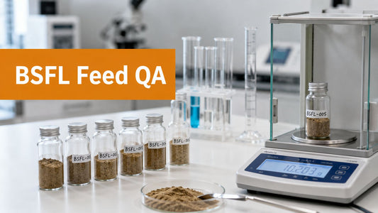 Quality Assurance Testing for BSFL Insect Feed