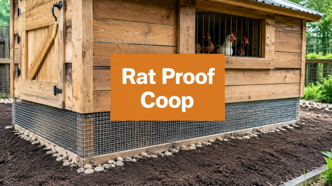 How to Build a Rat Proof Chicken House That Lasts