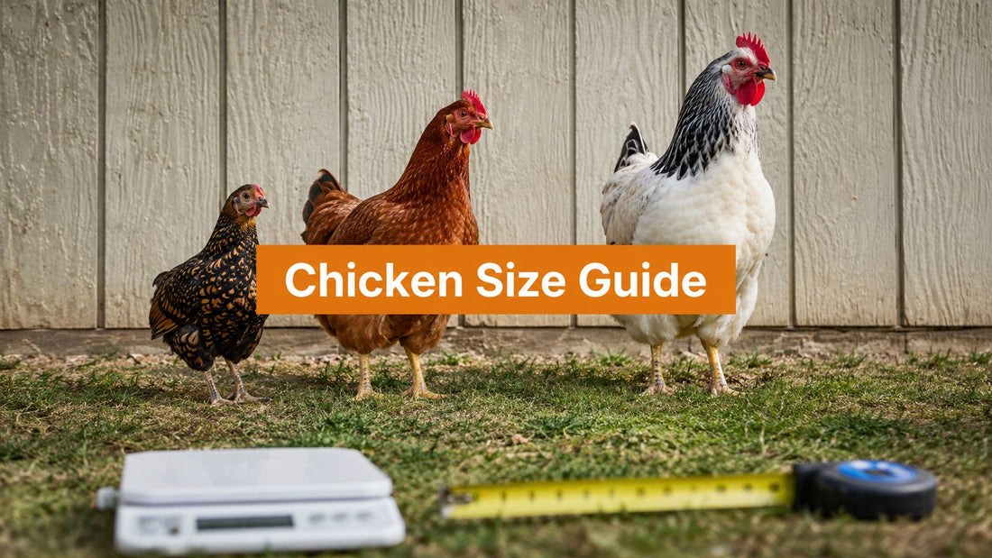 Size of a Chicken: Weight, Height, and Breed Charts