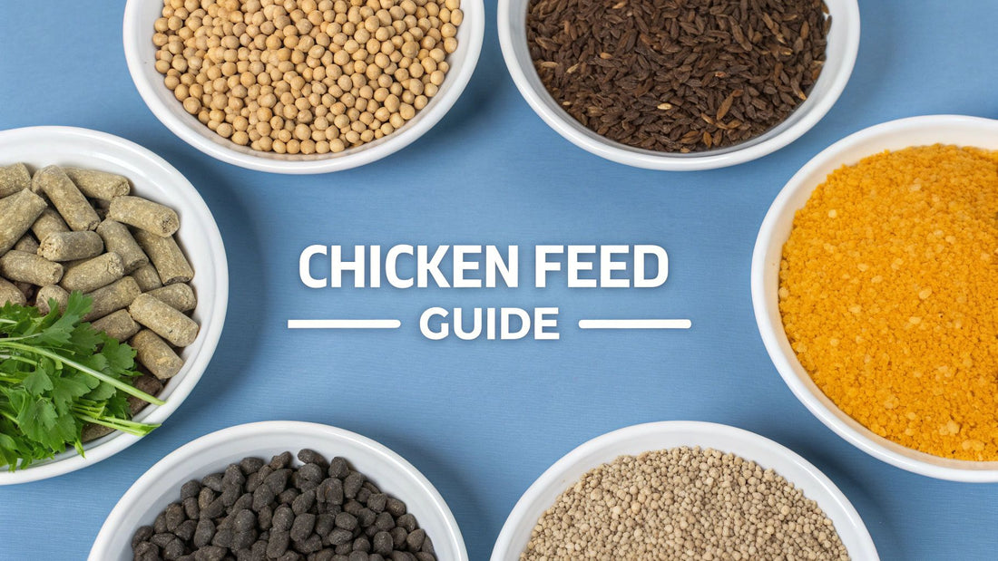 Types of Chicken Feed: A Complete Guide for Every Life Stage