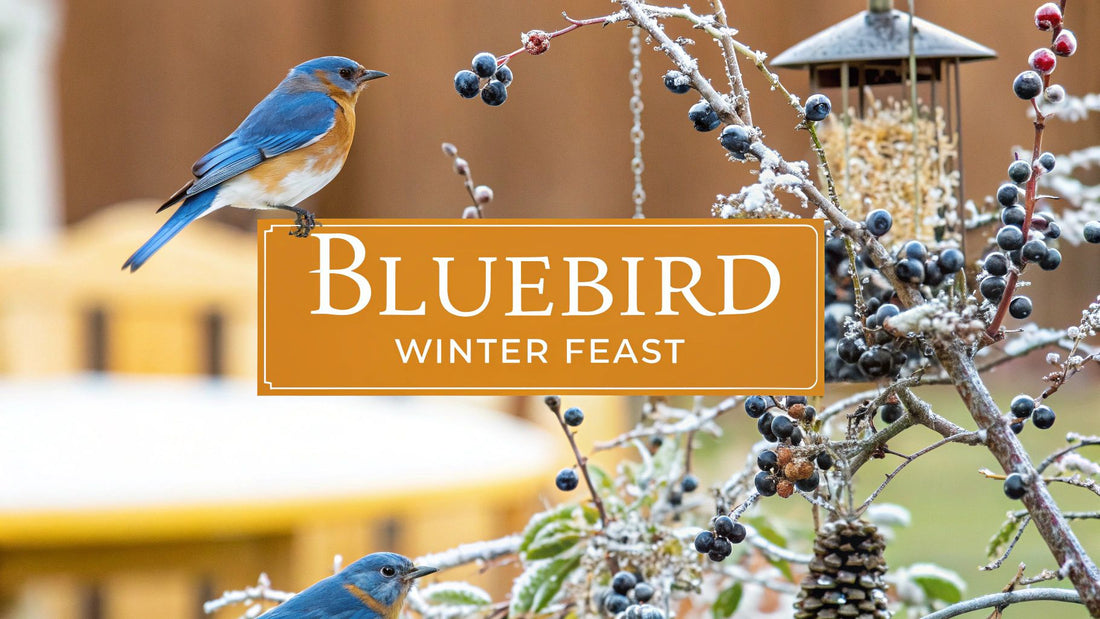 What Do Bluebirds Eat in Winter: Essential Foods and Winter Feeding Tips