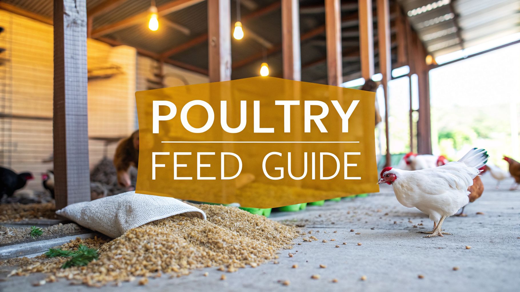 What Is Poultry Feed A Guide to Complete Flock Nutrition – PureGrubs