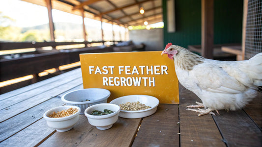What to Feed Molting Hens for Fast Feather Regrowth