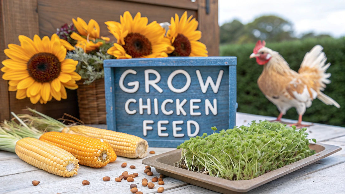 What to Grow to Feed Chickens a Homesteader's Guide