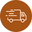 Free Shipping Truck Icon.
